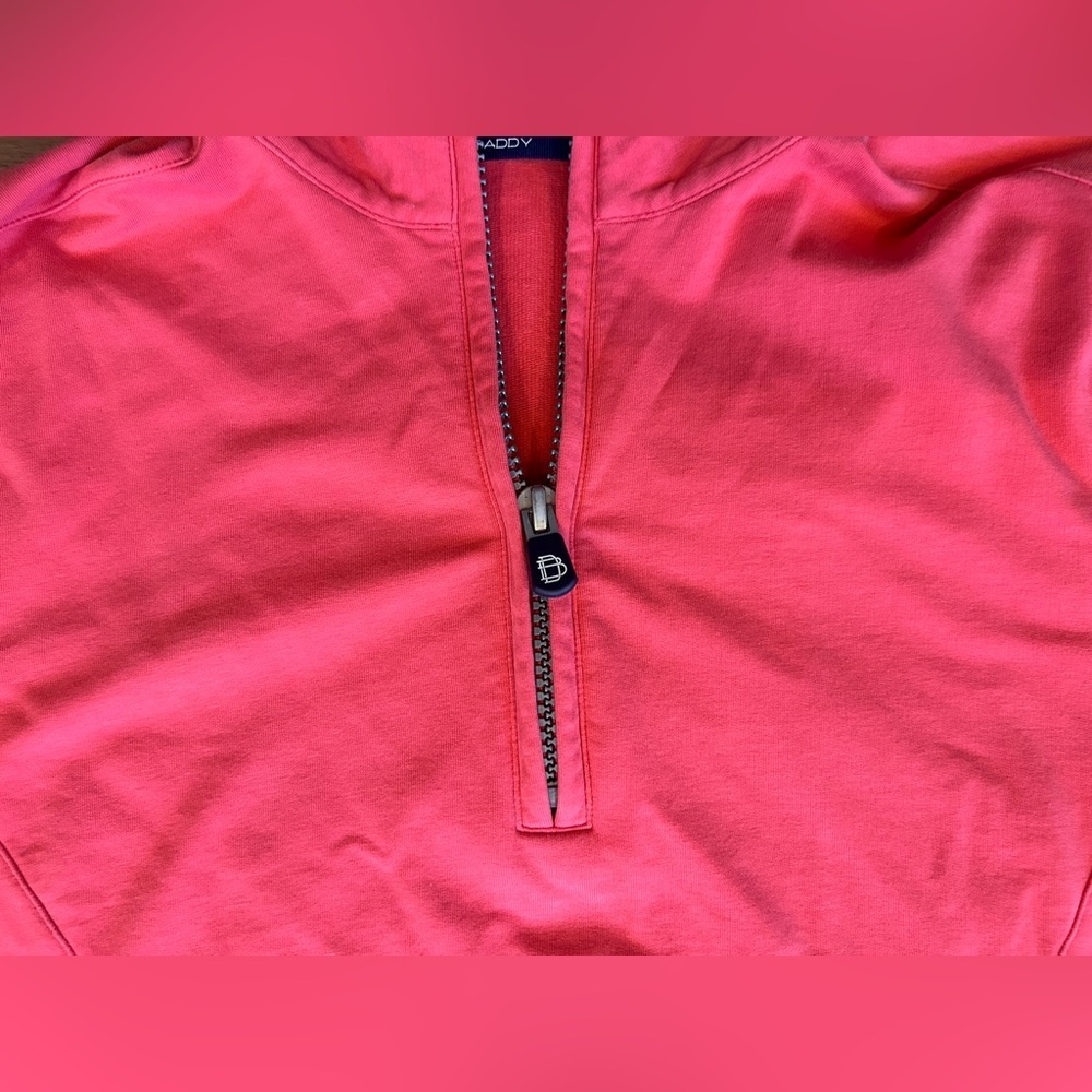 B.Draddy Men’s 1/4 Zip Pullover | Golf Performance | Embroidered Crest | Size Sm - Picture 3 of 7